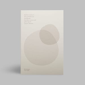 Trauerkarte Tod verlust abschied partner ehe michelangelo wechsle raeume traeume haferkorn sauerbrey