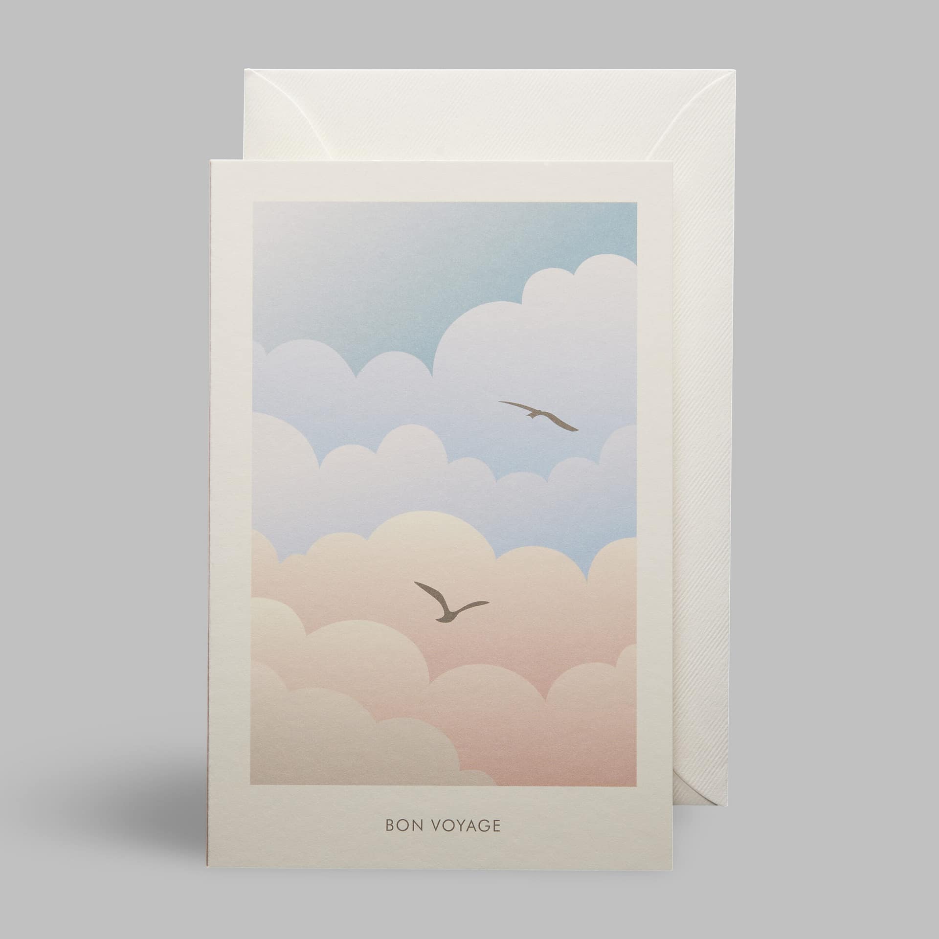 Trauerkarte Tod Verlust Abschied Partner Ehe - Gute Reise Bon Voyage von Haferkorn & Sauerbrey Trauerkarte Tod Verlust Abschied Partner Ehe - Gute Reise Bon Voyage von Haferkorn & Sauerbrey